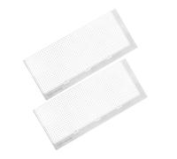 2 Pcs Righello Delle Griglie Dipingendo Il Sovrano Acciaio Inossidabile