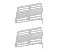 2 Pcs Rinforzo Della Porta Garage Staffa Audio Ferro Kit Installazione
