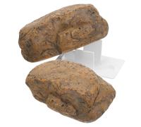 2 Pcs Rocce Finte Finta Roccia Per Le Chiavi Portachiavi