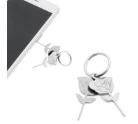 2 Pcs Rose Fiore Spilla di Espulsione della Scheda SIM, Spilli Estrattori per Rimozione Scheda SIM, Inossidabile Strumento Rimozione Della Scheda SIM, SIM Card Pin