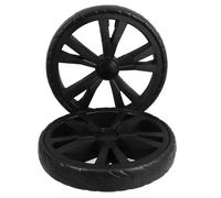 2 Pcs Ruote Carrello Spesa Ruota Del Cassone Portaoggetti Camion Della Con