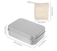2 Pcs Sacchetto Portasapone Da Viaggio Poggia Saponetta Scatole Di