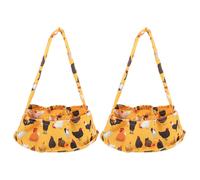 2 Pcs Sacco Per Ovetto Cestino La Raccolta Dellse Uova Porta D'uovo