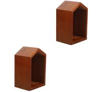 2 PCS Scaffale Per La Legna Libreria Da Scrivania Dormitorio Piccola