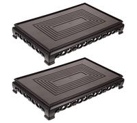 2 Pcs Scaffale Portafiori Supporto Per Vasi Da Stand Di Fiore Vassoi Piante