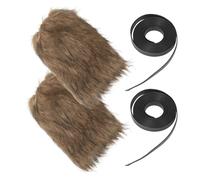 2 PCS Scaldamuscoli Pelosi Scaldamuscolo Gambe Accessori Per Costumi