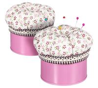 2 pcs scatola di archiviazione per cuciture per perno da polso a forma di zucca