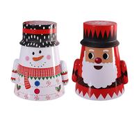 2 Pcs Scatola Di Imballaggio Caramelle Contenitore Per Il Tè Barattolo