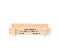 2 Pcs Scatola Di Legno Succulenta Piatto Fiori Succulenti Vassoio Porta