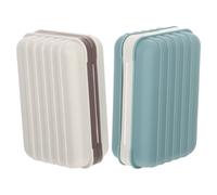 2 Pcs Scatola Di Sapone Portatile Riutilizzabile Portasapone Da Viaggio