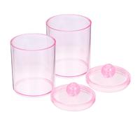 2 Pcs Scatola Per Tamponi Di Cotone Porta Cotton Fioc Da Viaggio