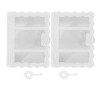 2 Pcs Scatoline Per Gioielli Piccole Scatole Di Archiviazione Immagazzinaggio