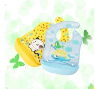 2 Pcs Sciarpa Per Bambini Bambino Bavaglini Bib Bavaglino Catcher Di Cibo