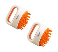 2 Pcs Scovolino Capelli Massager Del Cuoio Capelluto Scrubber Da Bagno