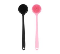 2 Pcs Scrubber Per La Schiena Spazzola Il Corpo in Silicone Della Doccia