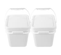 2 Pcs Secchielli Per Barattoli Di Vernice in Plastica Contenitore