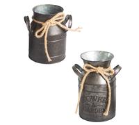 2 Pcs Secchio Decorativo Per Fiori Di Contenitore Composizioni Floreali