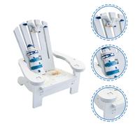 2 Pcs Sedie Mare Poltrona Mini Sedia Sdraio Da Spiaggia Miniatura