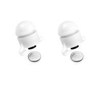 2 Pcs Segnalatore di Abboccata LED, Pesca Notturna con Clip e Segnalatore di Abboccata sul Pesce, Avvisatore di Abboccata per pesca, luce Notturna, LED Lampeggiante, Segnale Sonoro per Canna da Pesca