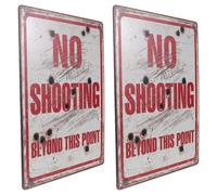 2 Pcs Segnale Di Avvertimento Pubblico Cartello Per Il Giardino Segni Del