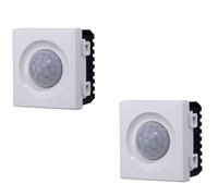 2 pcs Sensore Movimento PIR 2 Moduli, Compatibile Con Bticino Matix