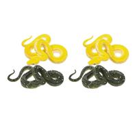 2 PCS Serpenti Giocattolo Figure Di Finti Animale Simulazione