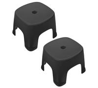 2 Pcs Sgabello Da Doccia Per Vater Poggiapiedi WC Sgabelli Bagno