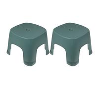 2 Pcs Sgabello Da Doccia Per Vater Poggiapiedi WC Sgabelli Bagno