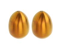 2 pcs shaker di sale a forma di in acciaio inossidabile, condimento di distribuzione di zucchero di zucchero di condimento per domestica (Rosso)