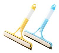 2 Pcs Shower Screen Wiper Tiracqua Doccia Spatola Tergivetro