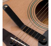 2 pcs silenziatore chitarra per chitarra muta folk folk acustico ghid smorper