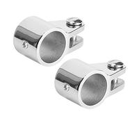 2 pcs Slide mascella marina in acciaio inossidabile Bimini Top Boat Astware, hardware del ponte della barca per yacht in fibra di vetro gonfiabile (25 mm)
