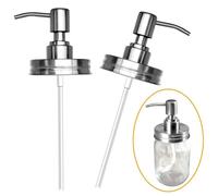 2 Pcs Soap Dispenser Pump for Kitchen Sink Erogatore Pompa Sostituzione Della