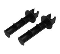 2 Pcs Sostituzione Del Rullo Della Carta Igienica Asta Molla Porta