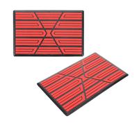 2 Pcs Sostituzione Pedaliera Auto Tappetino Pedale Del Piede Per