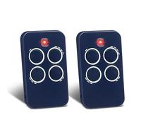 2 Pcs SostituzioneTelecomando Genius, 433,92MHz Telecomando per Garage 4 Canali compatibile con GENIUS ECHO TX4 433 RC,ECHO TX2 433 RC,TE443H BRAVO