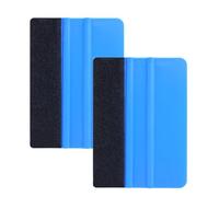 2 PCS Spatola Professionale, Spatola per Wrapping Pellicola Auto, Spatola per Pellicole Adesive, per Pellicole per Auto, Pellicole per Finestre Ecc (Blu)