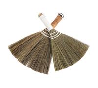 2 Pcs Spazzatrice Per Pavimenti in Legno Duro Scopa Da Patio Cleaner Di Paglia