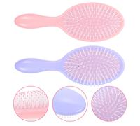2 Pcs Spazzola Antistatica Per Capelli Scovolino Peli Da Massaggio