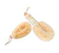 2 Pcs Spazzola Esfoliante Per Doccia Brush Corpo Pennello Il Bagno Del