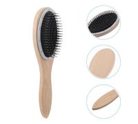 2 Pcs Spazzola Per Cotonare I Capelli Extension Pennello in Legno Pettine