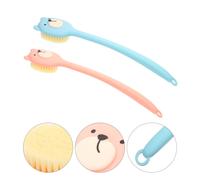 2 Pcs Spazzola Per Doccia Pulizia Esfoliante Pennello Gli Uomini