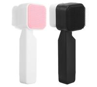 2 Pcs Spazzola Per Il Lavaggio Del Viso Pennello Pulizia Doppio Lato