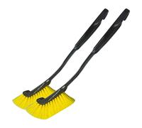 2 Pcs Spazzola Per Pulizia Degli Interni Dell'auto Kit Di Dettagli