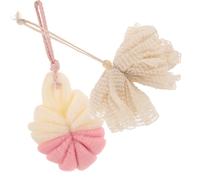 2 Pcs Spazzola Secco Corpo Per Il Luffa Della Doccia Scrubber Da Bagno
