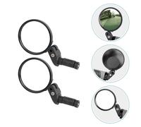 2 Pcs Specchietto Retrovisore Per Manubrio Della Bici Specchio Convesso