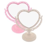 2 Pcs Specchio Estetico Vintage Compatti Per Il Trucco Da Scrivania