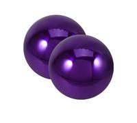 2 Pcs Specchio Palla Palline Metalliche Guardare Le Palle Globe Guardando