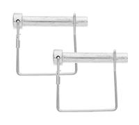 2 Pcs Spilla Da Balia Perno Di Attacco Del Rimorchio Trailer Pin
