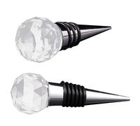 2 Pcs Spina Riutilizzabile Bottiglia Di Vino Tappo Della Per Metallo